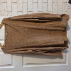 Oversized Intimately Free People Waffle Knit Sweater